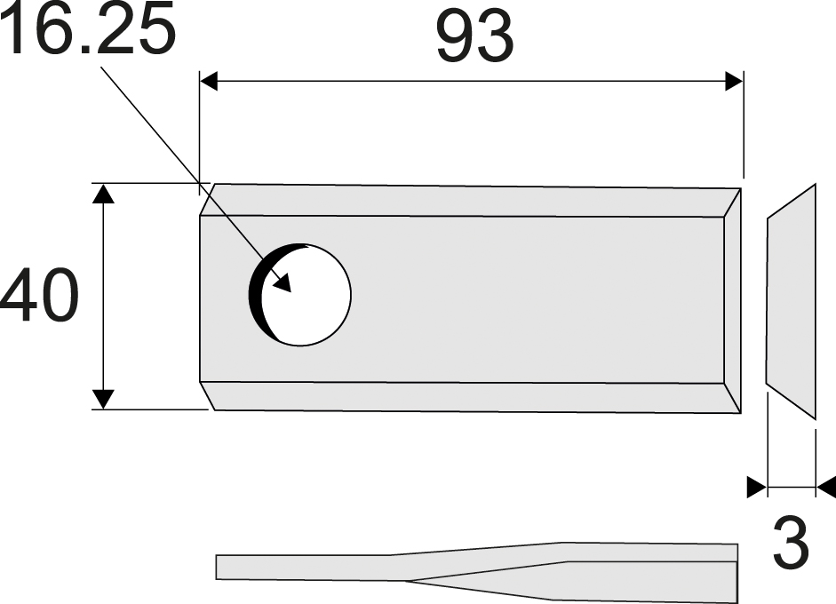 Couteau 56151200 gauche